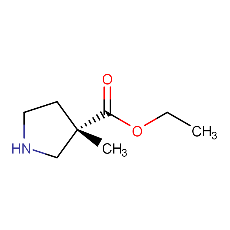 (S)-3-Methyl-pyrrolidine-3-carboxylic acid ethyl ester picture