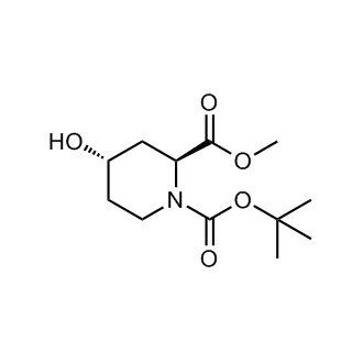 (2S,4s)-1-叔丁基 2-甲基-4-羟基哌啶-1,2-二羧酸图片