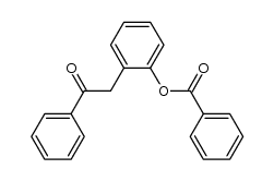 2'-benzoyloxy-deoxybenzoin结构式