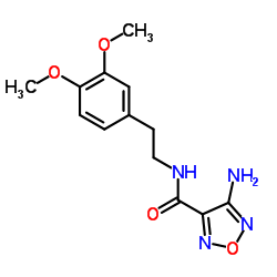 4-Amino-N-[2-(3,4-dimethoxyphenyl)ethyl]-1,2,5-oxadiazole-3-carboxamide picture