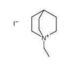 1-ethyl-1-azoniabicyclo[2.2.2]octane,iodide结构式