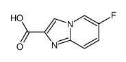 2-Carboxy-6-fluoroimidazo[1,2-a]pyridine Structure