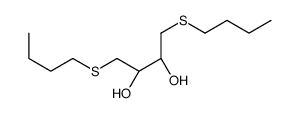 (2R,3R)-1,4-bis(butylsulfanyl)butane-2,3-diol Structure