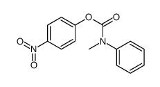 (4-nitrophenyl) N-methyl-N-phenylcarbamate结构式