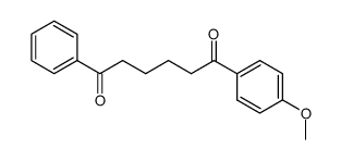 1-phenyl-6-(p-methoxyphenyl)hexane-1,6-dione Structure