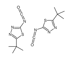 2-tert-butyl-5-isocyanato-1,3,4-thiadiazole结构式