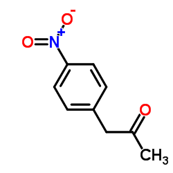 4-NITROPHENYLACETONE Structure