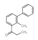 1-(2-methyl-3-phenyl-phenyl)propan-1-one Structure