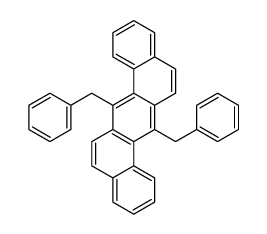 7,14-Dibenzyldibenz[a,h]anthracene结构式