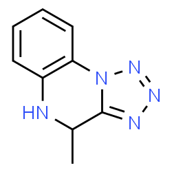 Tetrazolo[1,5-a]quinoxaline, 4,5-dihydro-4-methyl- (9CI) structure