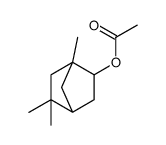 (2,2,4-trimethyl-5-bicyclo[2.2.1]heptanyl) acetate Structure