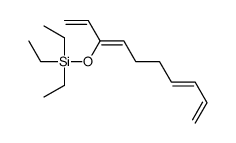 deca-1,3,7,9-tetraen-3-yloxy(triethyl)silane Structure