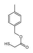 (4-methylphenyl)methyl 2-sulfanylacetate结构式