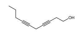 3,6-decadiyn-1-ol结构式