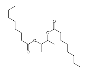 Octanoic acid, 1,2-dimethyl-1,2-ethanediyl ester结构式