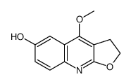 4-methoxy-2,3-dihydro-furo[2,3-b]quinolin-6-ol Structure