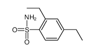 2,4-diethylbenzenesulfonamide结构式