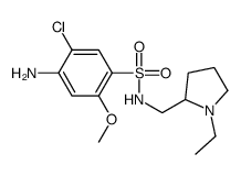 氯拉必利结构式