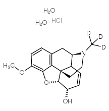 codeine-d3结构式