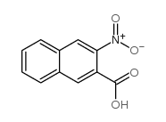 3-NITRO-2-NAPHTHOIC ACID structure