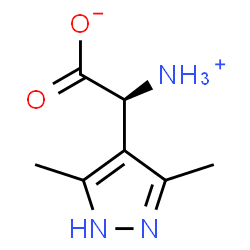 1H-Pyrazole-4-aceticacid,alpha-amino-3,5-dimethyl-,(S)-(9CI) structure