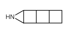 8-Azatetracyclo[4.3.0.02,5.07,9]nonane(9CI) Structure