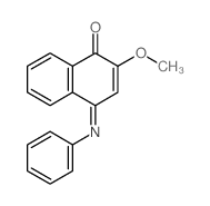 1(4H)-Naphthalenone,2-methoxy-4-(phenylimino)- picture