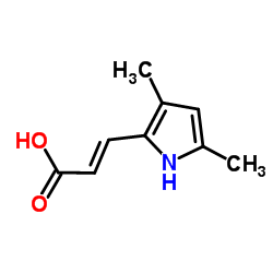 3-(3,5-DIMETHYL-1H-PYRROL-2-YL)-ACRYLIC ACID picture