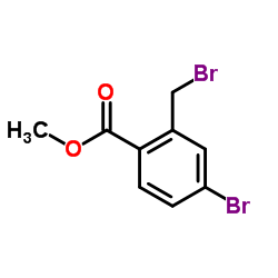 Methyl 4-bromo-2-bromomethylbenzoate Structure