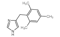 4-(2,4,6-TRIMETHYL-BENZYL)-1H-IMIDAZOLE结构式