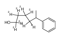 5-phenylhexan-1,1,2,2,3,3,4,4-d8-1-ol Structure