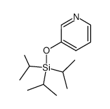 3-[(triisopropylsilyl)oxy]pyridine Structure