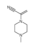 1-Piperazineacetonitrile,4-methyl--alpha--methylene- structure