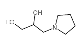 3-吡咯烷-1,2-丙二醇结构式