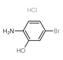 2-氨基-5-溴-苯酚盐酸盐结构式