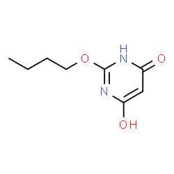 2-butoxypyrimidine-4,6-diol Structure