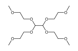 1,1,2,2-tetrakis-(2-methoxy-ethoxy)-ethane Structure