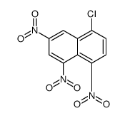 5-chloro-1,3,8-trinitronaphthalene Structure