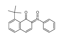 8-t-butyl-1,2-naphthoquinone 2-phenylimine N-oxide结构式