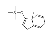 (7a-methyl-3,5-dihydroinden-1-yl)oxy-trimethylsilane结构式