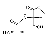 H-Ala-Ser-OMe Structure