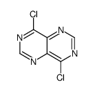 4,8-dichloro-Pyrimido[5,4-d]pyrimidine结构式