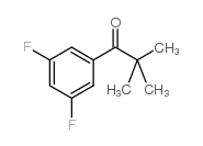 3',5'-DIFLUORO-2,2-DIMETHYLPROPIOPHENONE结构式