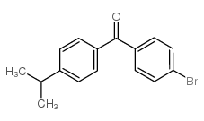 4-BROMO-4'-ISO-PROPYLBENZOPHENONE Structure