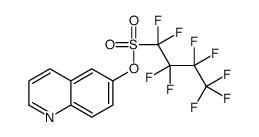 quinolin-6-yl 1,1,2,2,3,3,4,4,4-nonafluorobutane-1-sulfonate Structure