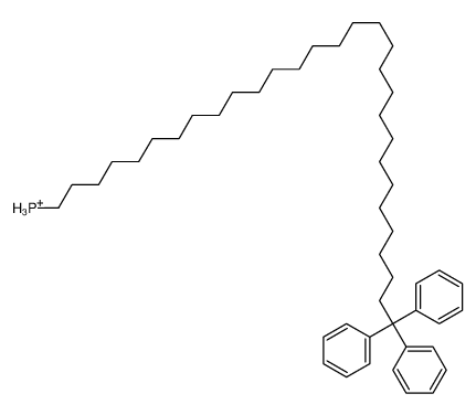 30,30,30-triphenyltriacontylphosphanium Structure