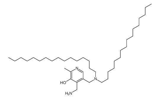 4-(aminomethyl)-5-[(dihexadecylamino)methyl]-2-methylpyridin-3-ol Structure