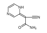 Acetamide, 2-cyano-2-(2(1H)-pyrazinylidene)结构式