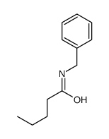 N-benzylpentanamide Structure