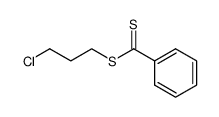 Dithiobenzoesaeure-(3-chlorpropyl)ester Structure